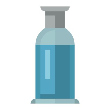 Parfüm şişesi vektör şablonu