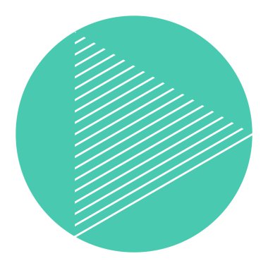 İzole kullan düğmesini vektör