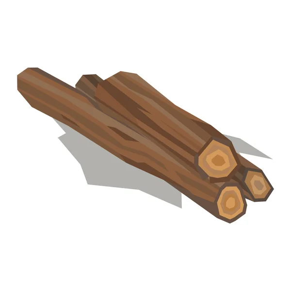 Деревянный векторный деревянный материал . — стоковый вектор
