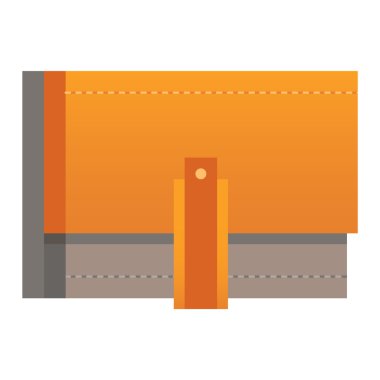 çanta cüzdan vektör simgesi