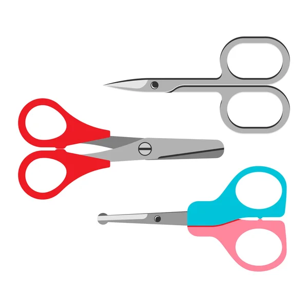 Scissor vector illustration isolated — Stock Vector