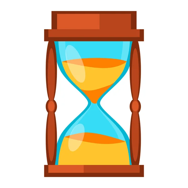 Sand clocks vector isolated — Stock Vector