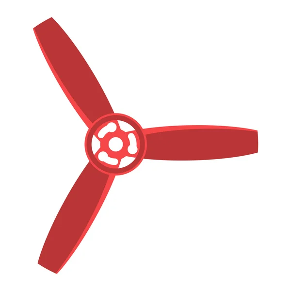 Illustration vectorielle de ventilateur d'hélice . — Image vectorielle