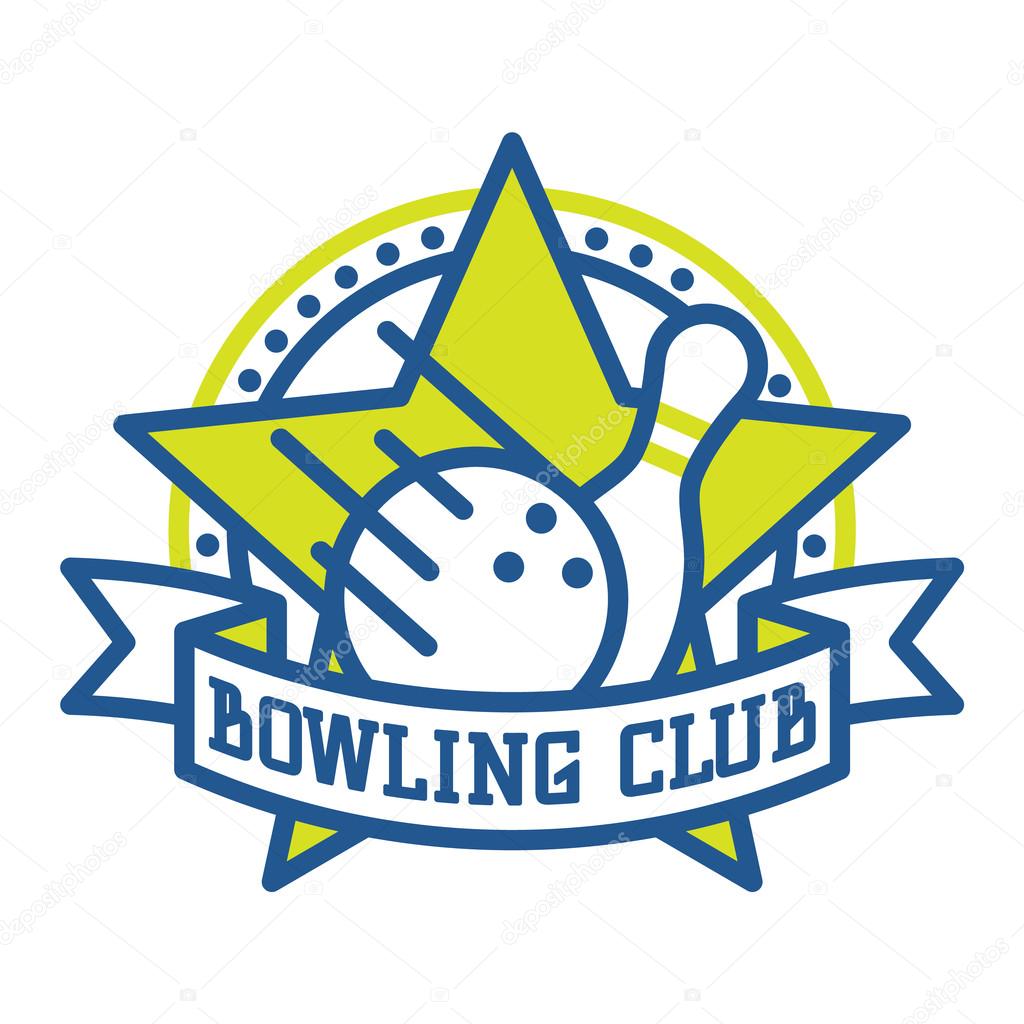 Vector bowling logo emblems. Stock Vector Image by ©VectorShow #124757634
