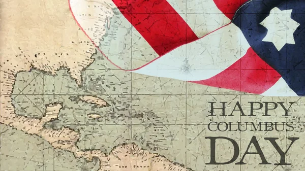 Buon Columbus Day. Grafico — Foto Stock