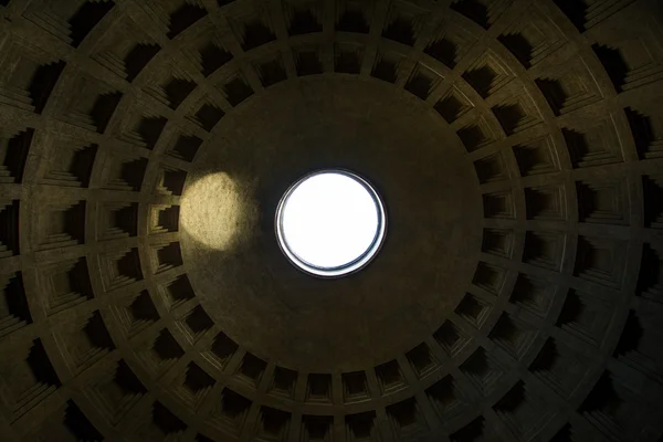 Roma Itália Panteão teto Landmark Arquitetura Top Pattern — Fotografia de Stock