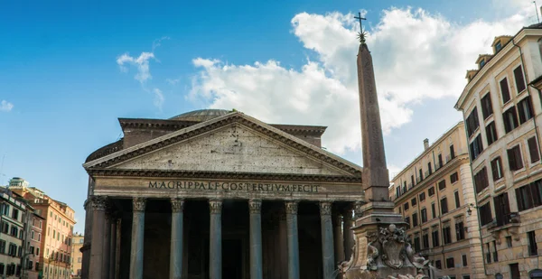Roma Itália Panorama Monumento Obelisco durante o dia — Fotografia de Stock