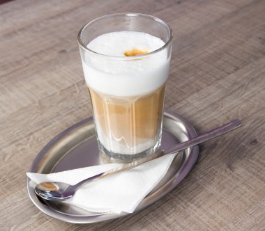 Kahve latte fotoğraf