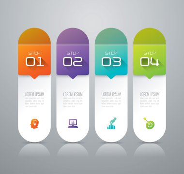 infographics tasarım şablonu 