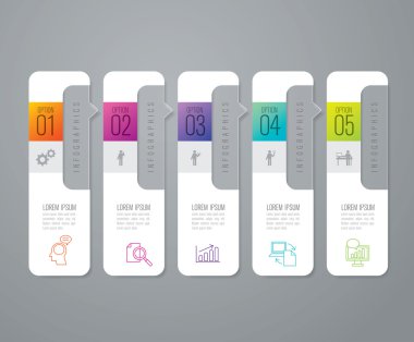 infographics tasarım şablonu