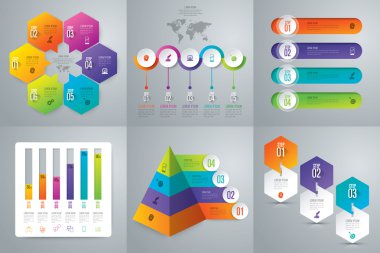 infographics tasarım şablonları