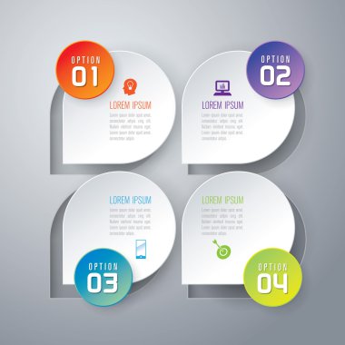 infographics tasarım şablonu