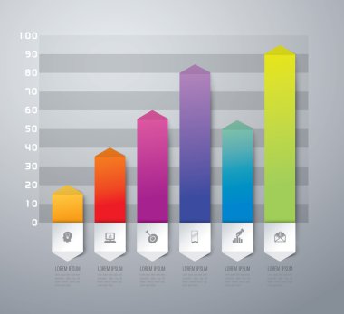 infographics tasarım şablonu