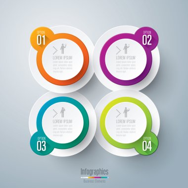 infographics tasarım şablonu