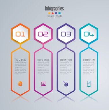 infographics tasarım şablonu