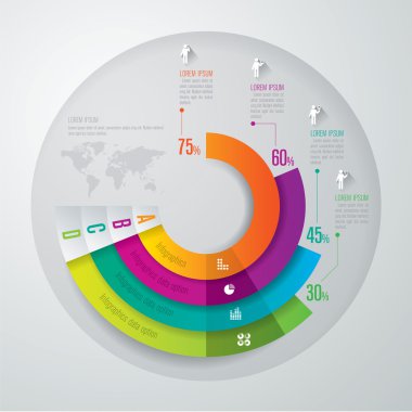 infographics tasarım şablonu