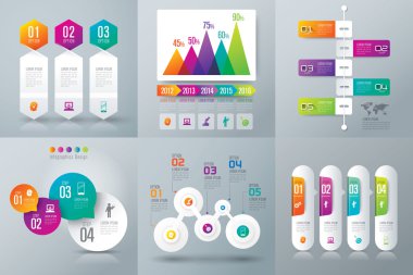 infographics tasarım şablonları