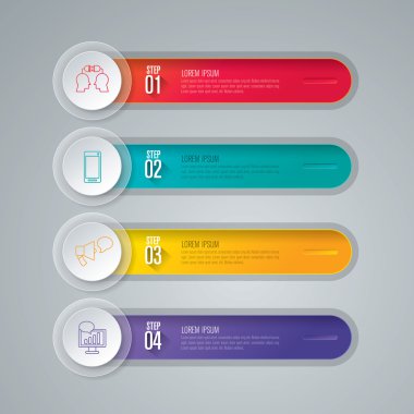 infographics tasarım şablonu