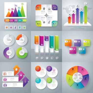 infographics tasarım şablonları