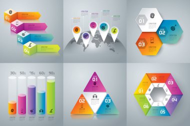 infographics tasarım şablonları