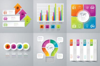 infographics tasarım şablonları