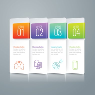 infographics tasarım şablonu