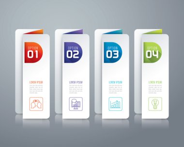 infographics tasarım şablonu 