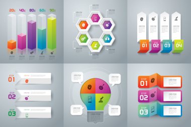infographics tasarım şablonları