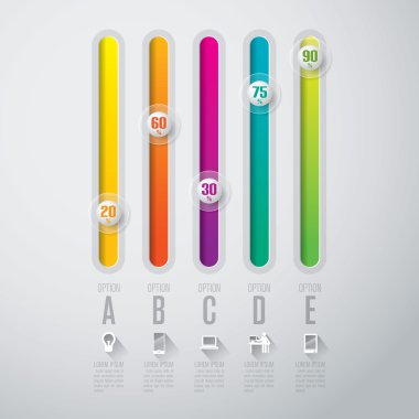 infographics tasarım şablonu