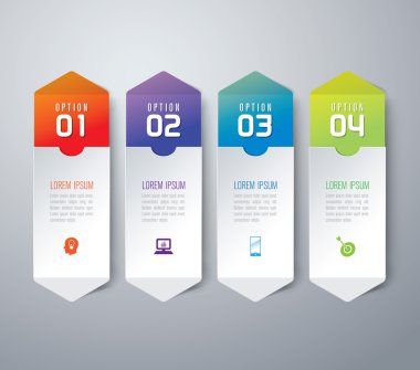 infographics tasarım şablonu