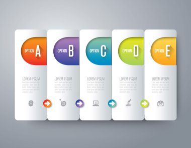 infographics tasarım şablonu