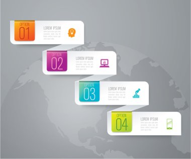 infographics tasarım şablonu