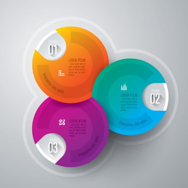 infographics tasarım şablonu