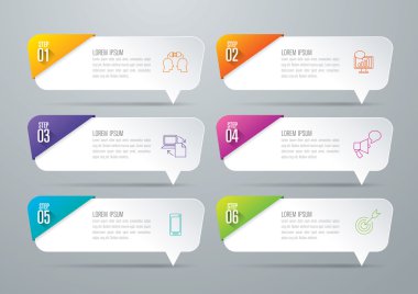 infographics tasarım şablonu 