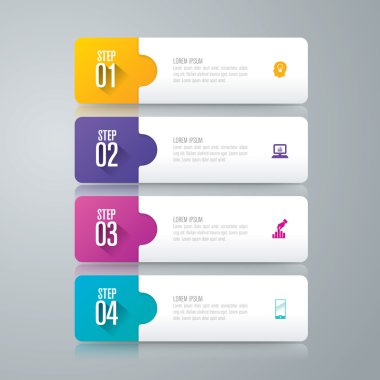 infographics tasarım şablonu