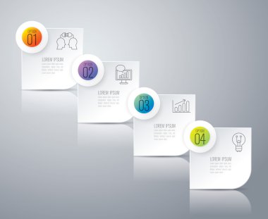 infographics tasarım şablonu