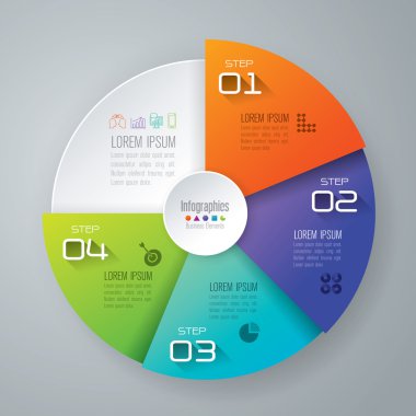 infographics tasarım şablonu