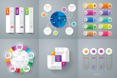 infographics tasarım şablonları