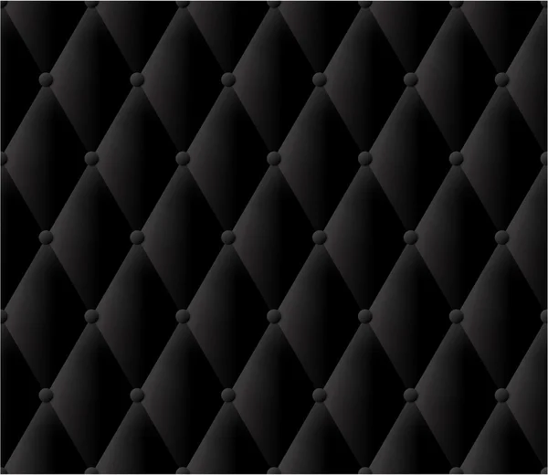 Black leather texture — Stock Vector