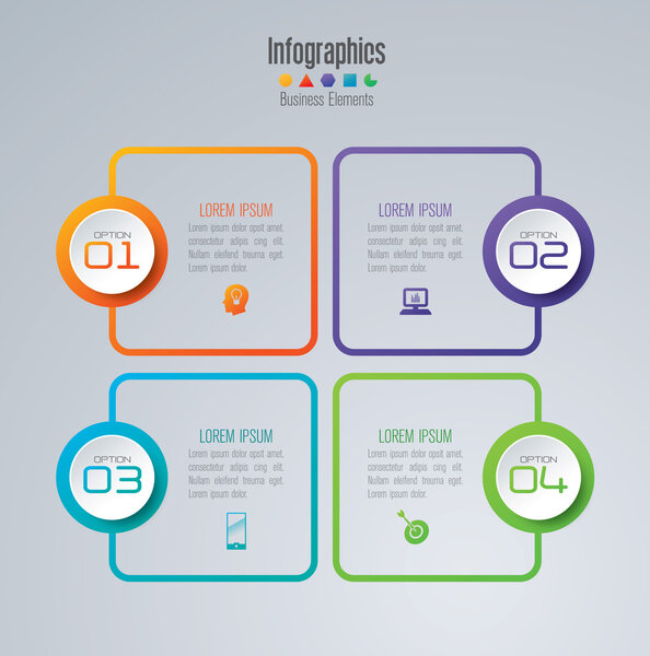 infographics design template