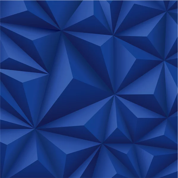 Textura geométrica de polígonos azules — Vector de stock