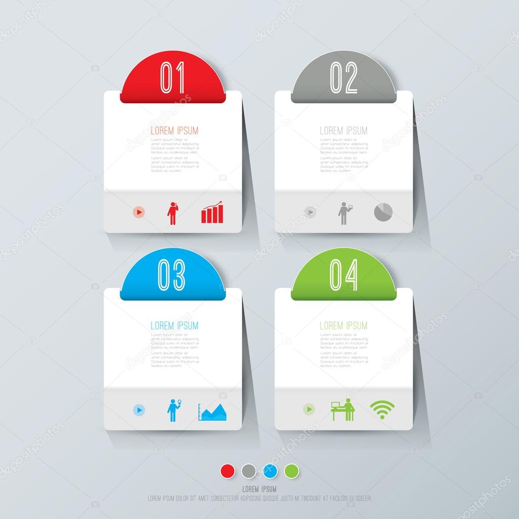 infographics design template