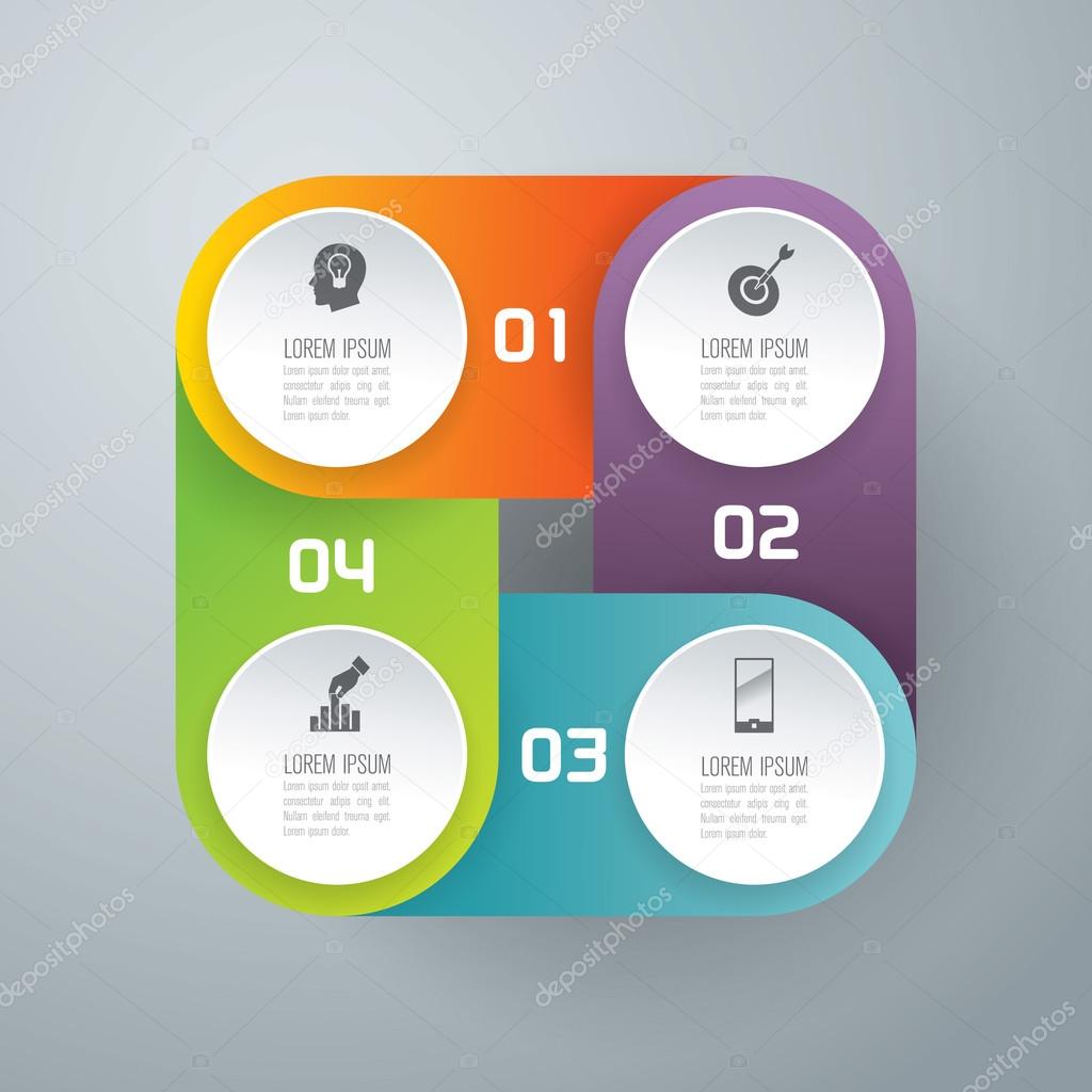 Infographics design template