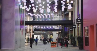 Chengdu 'daki Sessiz Taikoo Li Caddesi.