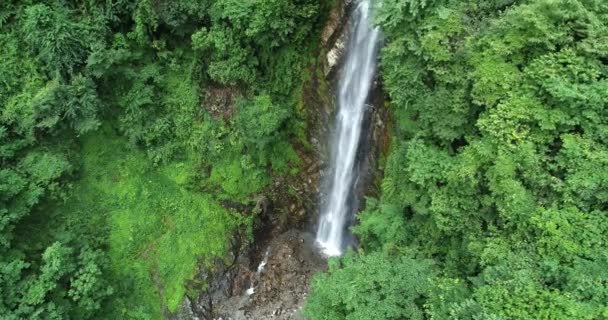 Waterval in de berg — Stockvideo