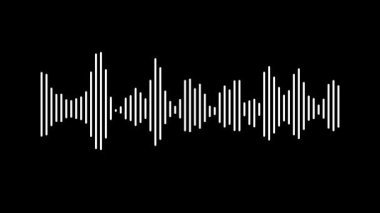 vektör soyut ses dalgası. eşitleyici simgesi. ses dalgası.