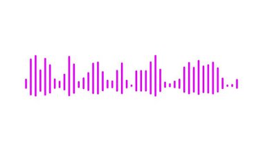 ses dalgası resimleme tasarımı