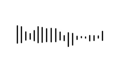 Ses Dalgası Vektörü İllüstrasyonu