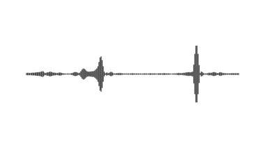 ses dalgası resimleme tasarımı