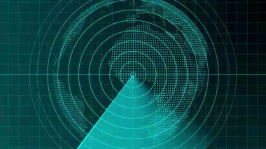 dijital teknoloji arkaplanı - 3 boyutlu oluşturma